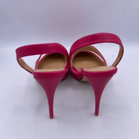 XYD Slingback Pointed Toe On High Heels Dress Shoe - Picture 6 of 11